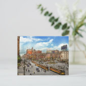 Stadt - Detroit MI - Motorstadt 1917 Postkarte (Stehend Vorderseite)