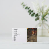 Stadt - Deutschland - An der Ecke 1904 Visitenkarte (Stehend Vorderseite)