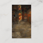 Stadt - Deutschland - An der Ecke 1904 Visitenkarte (Rückseite)