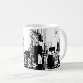 Stadt, die Sie inspiriert Kaffeetasse (VorderseiteRechts)