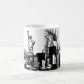 Stadt, die Sie inspiriert Kaffeetasse (Mittel)