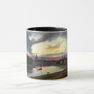 Stadt Dresden bei Sunset (deutsche Landschaft) Tasse