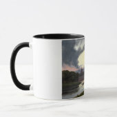 Stadt Dresden bei Sunset (deutsche Landschaft) Tasse (Links)