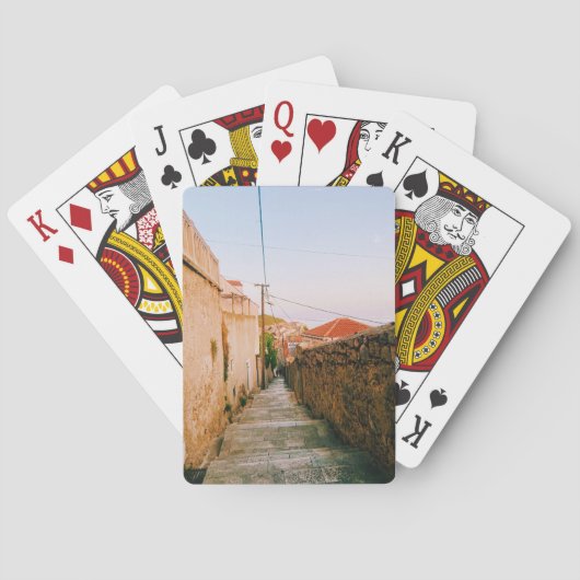Stadt Dubrovnik Spielkarten (Rückseite)