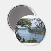 Stadt Dubuque, Iowa am Mississippi Magnet (Vorderseite/Rückseite)