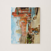 Stadt - Durham, NC - Kinder werden Kinder sein 194 Puzzle (Vertikal)