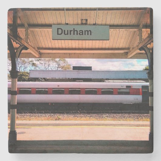 Stadt Durham Steinuntersetzer (Vorderseite)