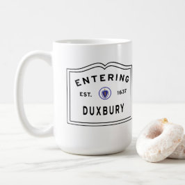 Stadt Duxbury Massachusetts Kaffeetasse