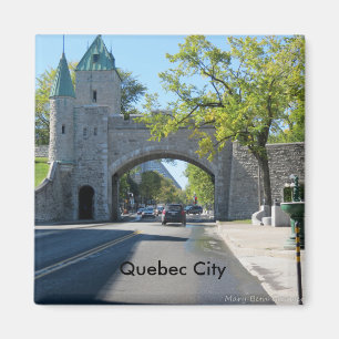 Stadt-Eingang Québec-Stadt Magnet