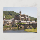 Stadt Estaing Postkarte (Vorderseite)