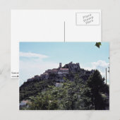 Stadt Eze, Côte d'Azur Postkarte (Vorne/Hinten)