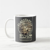 STADT FLAGSTAFF - STAAT ARIZONA KAFFEETASSE (Links)