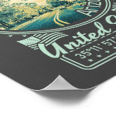 STADT FLAGSTAFF - STAAT ARIZONA POSTER (Ecke)