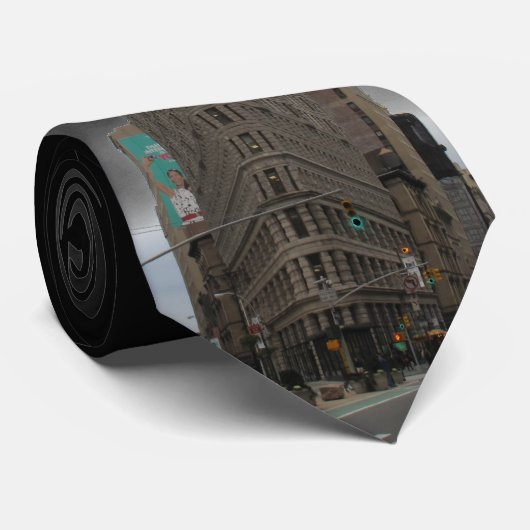 Stadt Flatiron Andenken-Krawatte New- Krawatte (Gerollt)