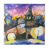 Stadt Fliese (Vorderseite)