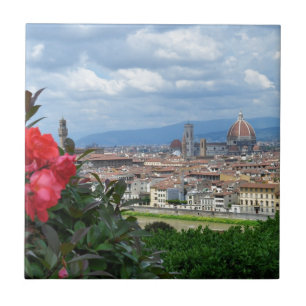 Stadt Florenz, Italien Fliese