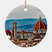 Stadt Florenz, Italien Keramik Ornament (Hinten)
