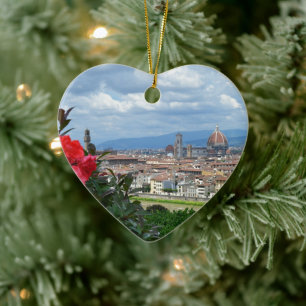 Stadt Florenz, Italien Keramikornament