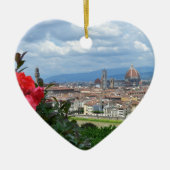 Stadt Florenz, Italien Keramikornament (Vorne)