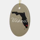 Stadt Florida Keramikornament (Links)