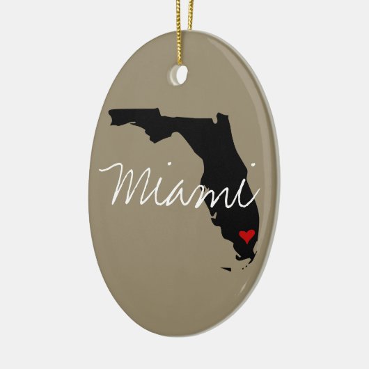 Stadt Florida Keramikornament (Links)