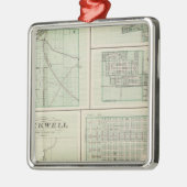 Stadt Fowler, Benton Co Ornament Aus Metall (Links)