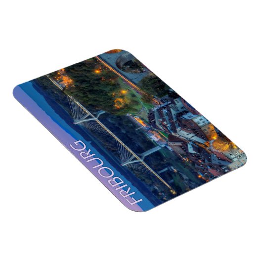 Stadt Freiburg, Schweiz Magnet (Rechte Seite)