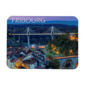 Stadt Freiburg, Schweiz Magnet (Horizontal)