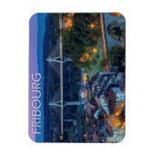 Stadt Freiburg, Schweiz Magnet (Vertikal)