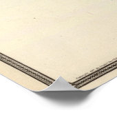 Stadt Ft Howard, Stadt der grünen Bucht Poster (Ecke)