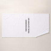 STADT FÜR KUNST UND DESIGN BADEHANDTUCH (Badehandtuch)