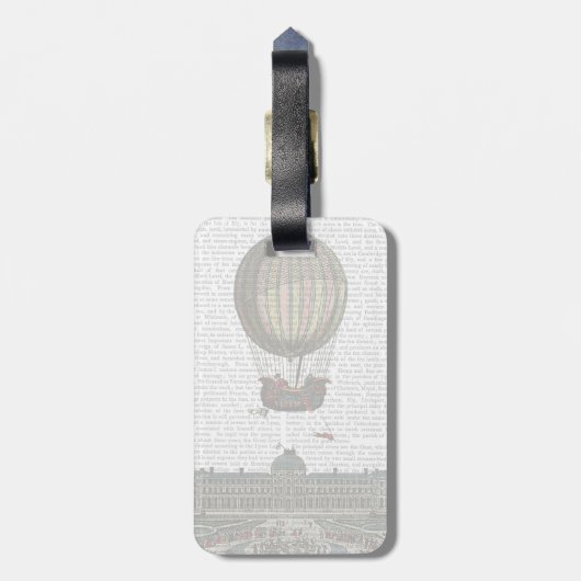 Stadt Gepäckanhänger (Rückseite vertikal)