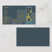 Stadt - Geschäft Visitenkarte (Vorne/Hinten)