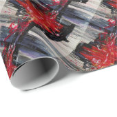 Stadt Geschenkpapier (Rolleneckpunkt)