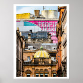 Stadt Glasgow Poster (Vorne)