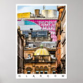 Stadt Glasgow Poster (Vorne)