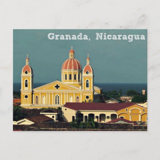 Stadt Granada, Nicaragua Postkarte (Vorderseite)