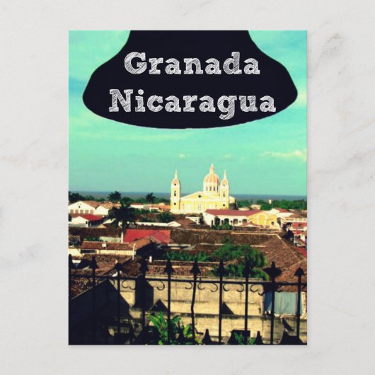 Stadt Granada, Nicaragua Postkarte (Vorderseite)
