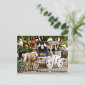 Stadt Granada, Nicaragua Postkarte (Stehend Vorderseite)