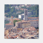 Stadt Grasse in Frankreich Magnet (Vorne)