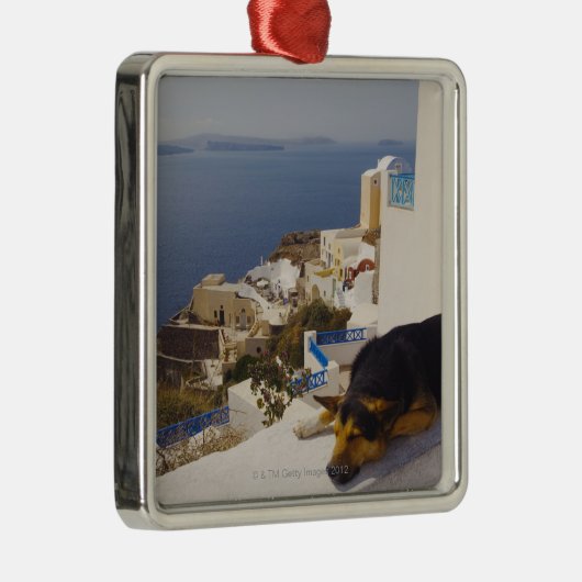 Stadt Griechenlands, Santorini Insel, Oia, Ornament Aus Metall (Rechts)