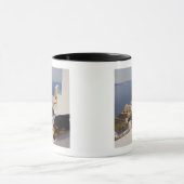 Stadt Griechenlands, Santorini Insel, Oia, Tasse (Zentrum)