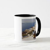 Stadt Griechenlands, Santorini Insel, Oia, Tasse (VorderseiteRechts)