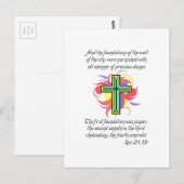 STADT HEAVEN POSTKARTE (Vorne/Hinten)