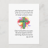 STADT HEAVEN POSTKARTE (Vorderseite)