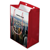 Stadt Hongkong Mittlere Geschenktüte (Vorderseite Schrägansicht)
