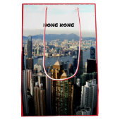 Stadt Hongkong Mittlere Geschenktüte (Rückseite)