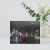 Stadt Hongkong Postkarte (Stehend Vorderseite)
