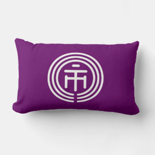 Stadt Ichikawa Flagge Präfektur Chiba Symbol Japan Lendenkissen