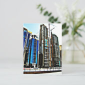 Stadt im Gange 4 Postkarte (Stehend Vorderseite)